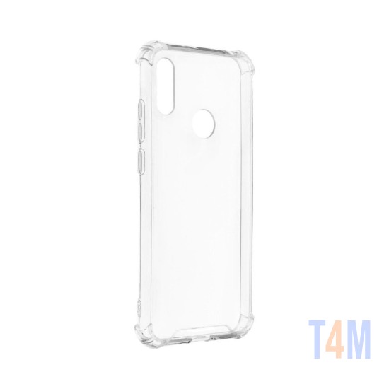 Silicone Hard Corners Case For Huawei Y6 2019 Transparent